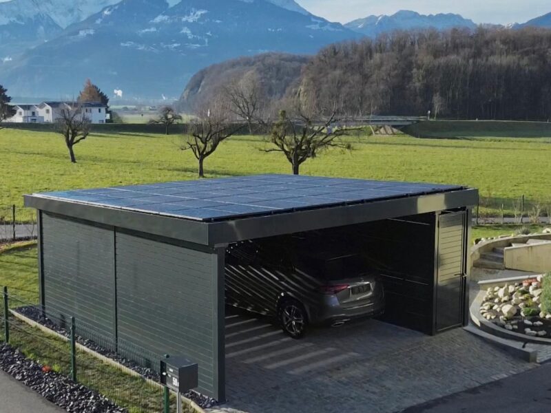 Modèle 12 – Carport Solaire