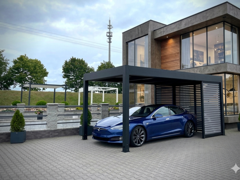 Modèle 5 – Carport Solaire