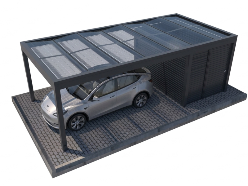 Modèle 4 – Carport Solaire