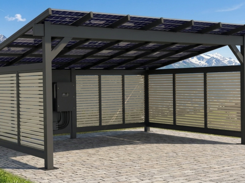 Modèle 7 – Carport Solaire