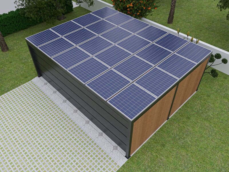 Modèle 10 – Carport Solaire